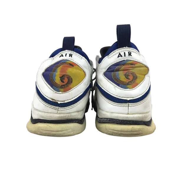 Nike Womens White Blue Air 940103 Lace Up Athletic Training Shoes Size US 10 - Picture 5 of 10